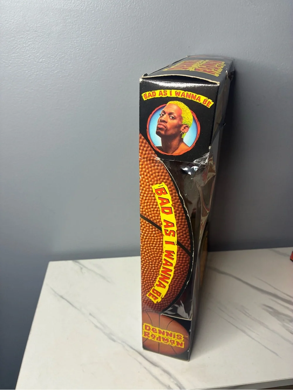 NBA Dennis Rodman Limited Edition Action Figure - White, Black, Yellow
